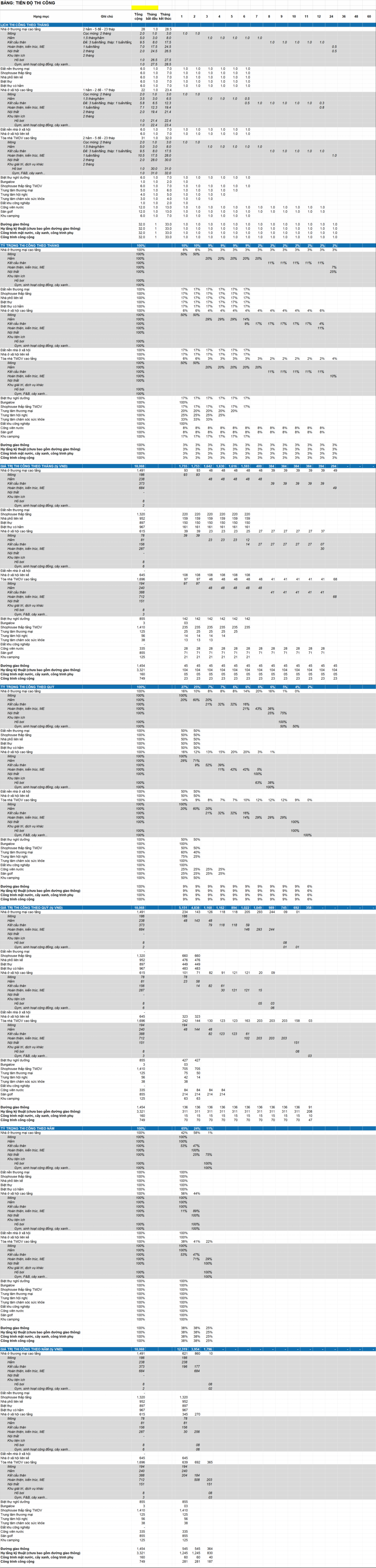 MẪU FILE FS BẤT ĐỘNG SẢN - FS DỰ ÁN